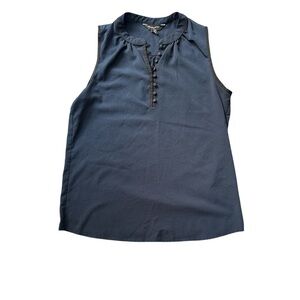 BANANA REPUBLIC Sleeveless Navy Blue Top XS